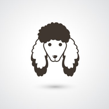 köpek simge vektör