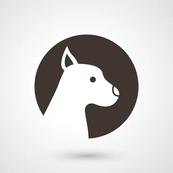 Pes ikony vektor — Stockový vektor