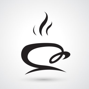 Bir fincan kahve ikonu