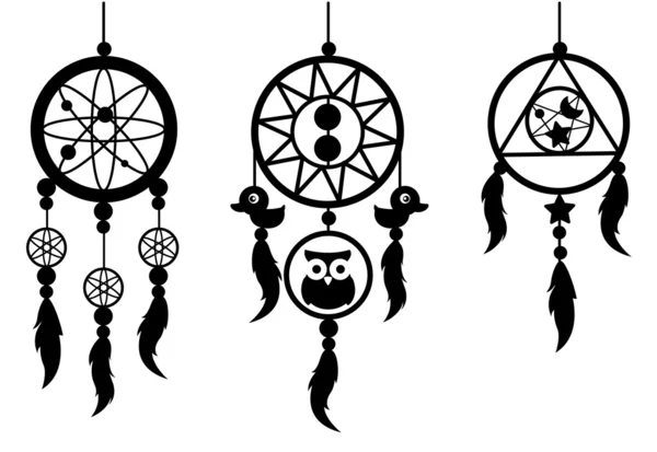 Indian dream catcher vector — Stock Vector