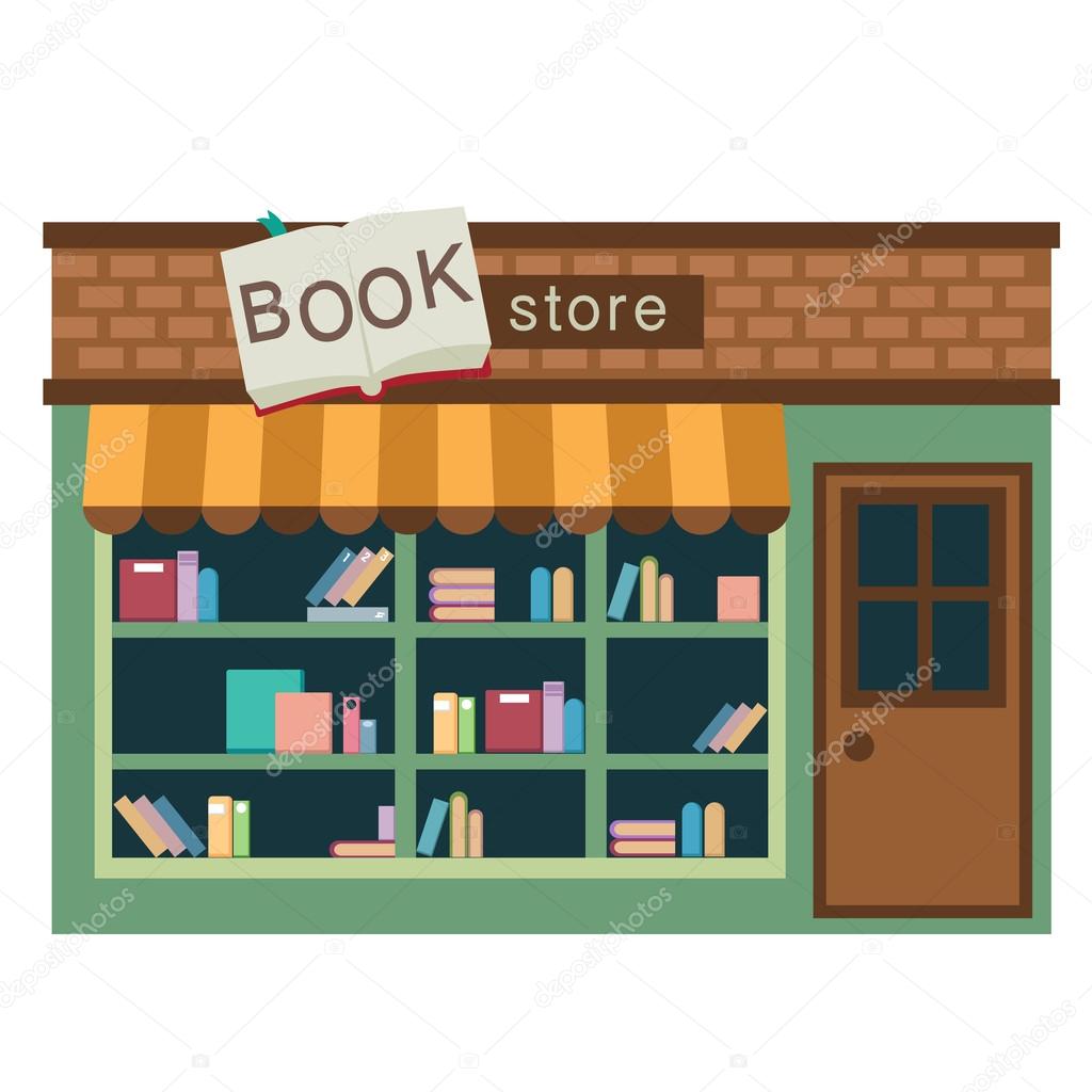 book store vector
