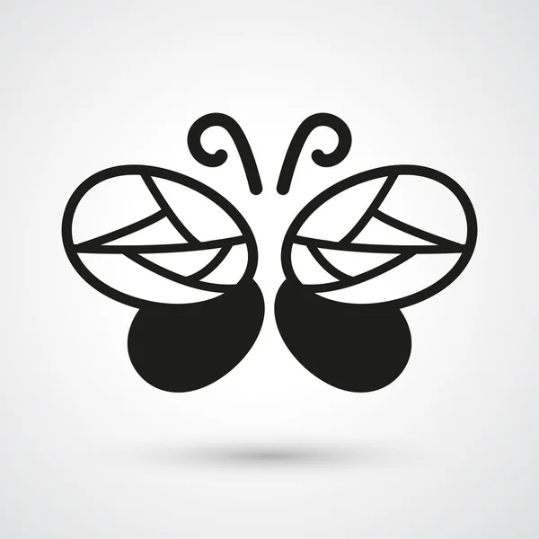 翼のアイコン ベクトルのイラスト — ストックベクタ