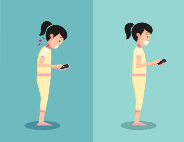 Best and worst positions for playing smart phone