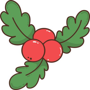 Ökse otu süslemesi çizgi film çizimi el çizimi