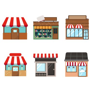 Mağaza binası çizimi