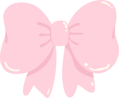 Şirin Pembe Fiyonk El Çizimi