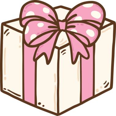 Sevgililer Günü Hediye Kutusu El Çizimi