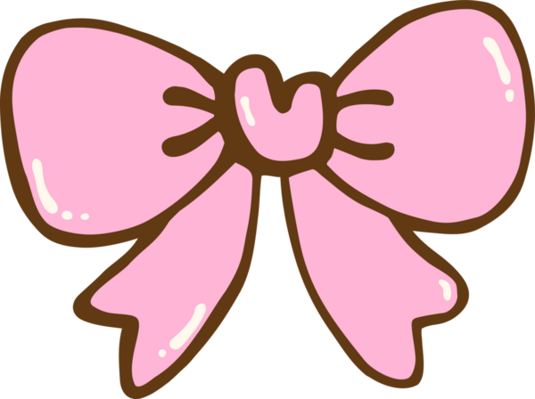 Şirin Pembe Fiyonk El Çizimi