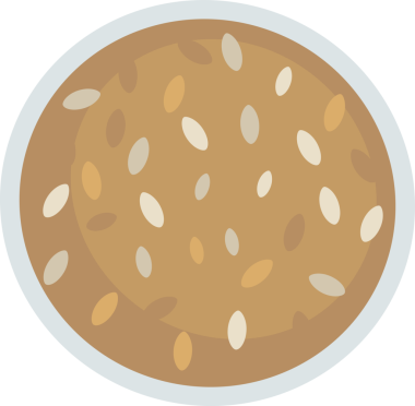 Yulaf kasesi gevreği.