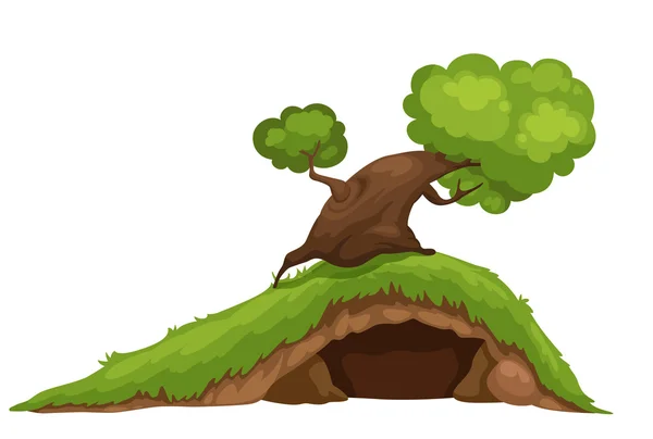 Ilustración del vector del árbol — Vector de stock