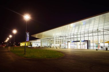 İnşaatçı David Kutaisi Uluslararası Havalimanı. Georgia ana havaalanları.