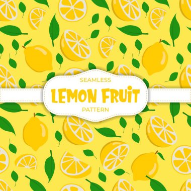 limon Yaz tropikal meyveleri pürüzsüz arkaplan taşıyıcı