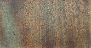 Siyah desenli ve benekli ahşap kahverengi arka plan (doku). Klasik kırsal doku, arkaplan (duvar kağıdı). Yatay resim.