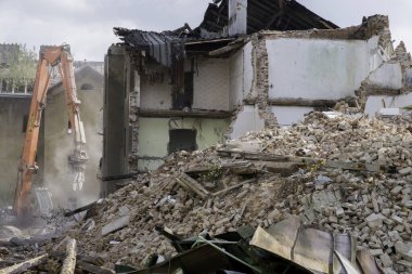 Prostejov, Çek Cumhuriyeti, 14 Ağustos. Çek itfaiye teşkilatının kırmızı Tatra kamyonu. İtfaiyeci özel aracı