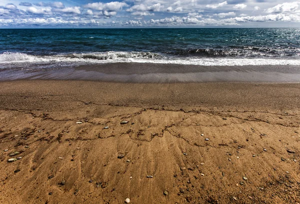 Splendida spiaggia in Liguria, Italia — Foto Stock
