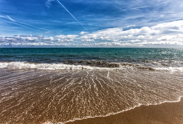 Bellissimo paesaggio mediterraneo costiero — Foto Stock