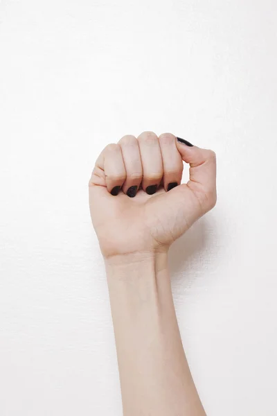 Hand gesture 6 — Stock Photo, Image