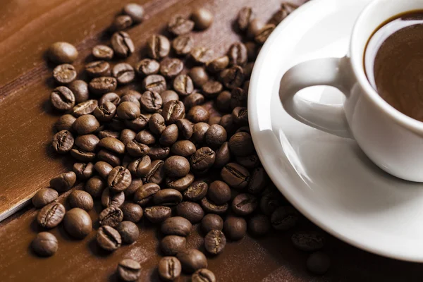 Coffee cup and beans 8 — Stock Photo, Image