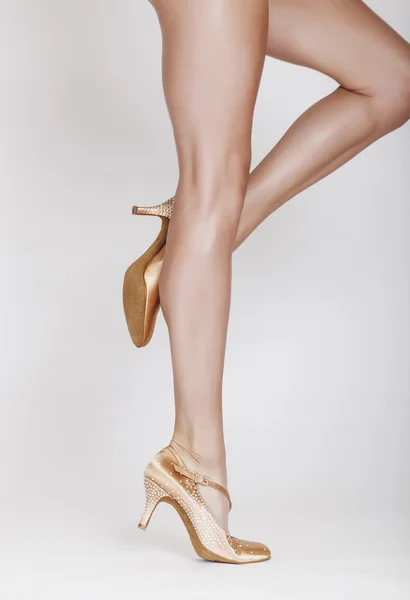 Bella ballerina gambe 4 — Foto Stock