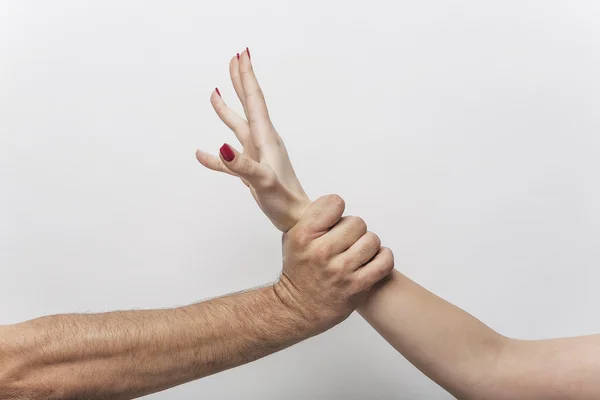 Violencia contra las mujeres 3 — Foto de Stock