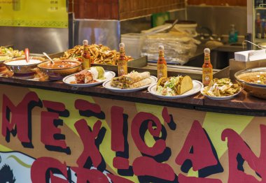 Meksika yemeği stand Camden Town