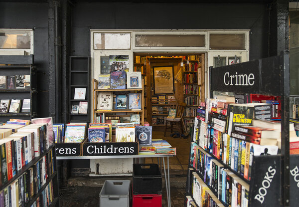 Book store in Camden Town, London Royalty Free Stock Photos