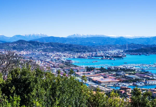 Indah lanskap Italia di Liguria — Stok Foto