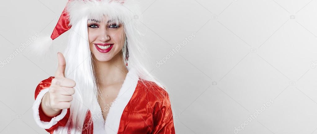 Female Santa Claus agreement letterbox