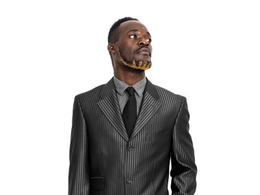 Bir kenara arıyor işadamı portresi