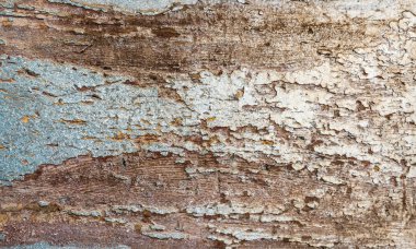 Paslı arka plan üzerinde peeling boya