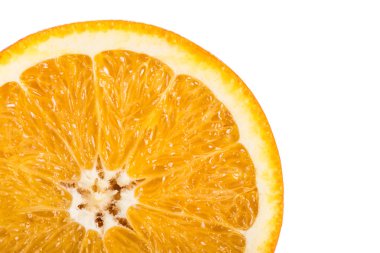 Turuncu meyve dilimlenmiş