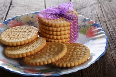 Tanımlama bilgilerini kraker yuvarlak