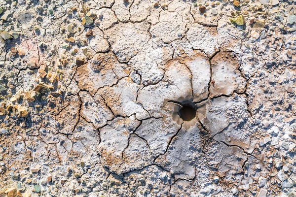 Volcán Barro Activo Las Tierras Altas — Foto de Stock