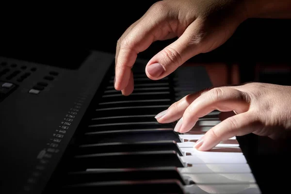 Musician Concert Playing Piano — Stock Photo, Image