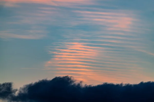 Beautiful Dawn Sky Background Texture — Stock Photo, Image
