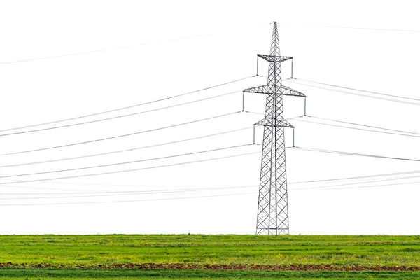 Support High Voltage Power Lines — Stock Photo, Image