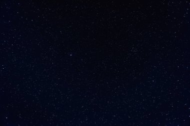 Dark night starry sky and galaxy in outer space universe background