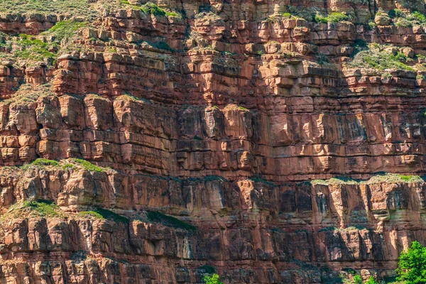 自然保护区的岩层 — 图库照片