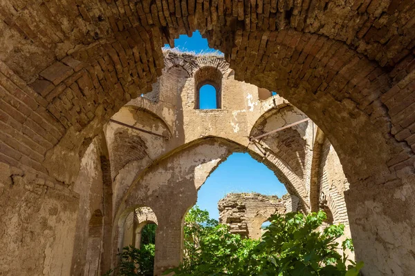 Yüzyılda Inşa Edilen Gilavar Köyündeki Antik Arnavut Kilisesi Kilwar Kalıntıları — Stok fotoğraf