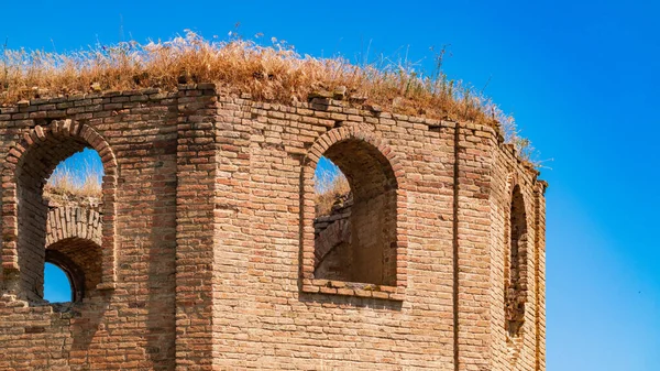 Yüzyılda Inşa Edilen Gilavar Köyündeki Antik Arnavut Kilisesi Kilwar Kalıntıları — Stok fotoğraf