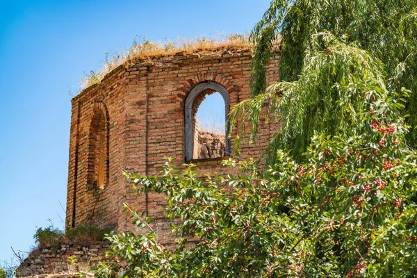 Yüzyılda Inşa Edilen Gilavar Köyündeki Antik Arnavut Kilisesi Kilwar Kalıntıları — Stok fotoğraf