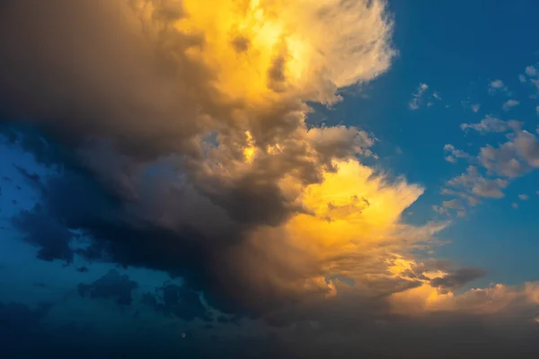 Beautiful Sunset Sky Clouds — Stock Photo, Image