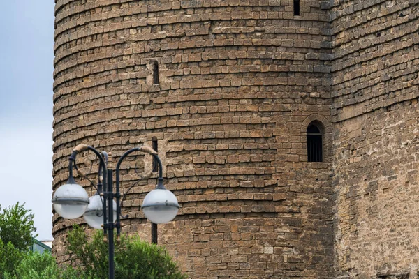 Fragmento Antigua Muralla Torre Las Doncellas — Foto de Stock