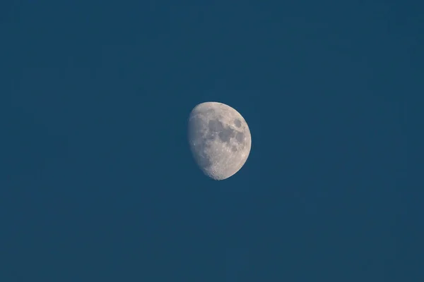Mondsichel Dunklen Nachthimmel — Stockfoto