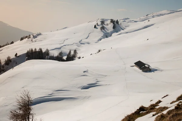 Paisagem inverno — Fotografia de Stock