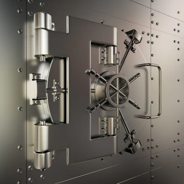 Closed bank vault — Stock Photo, Image