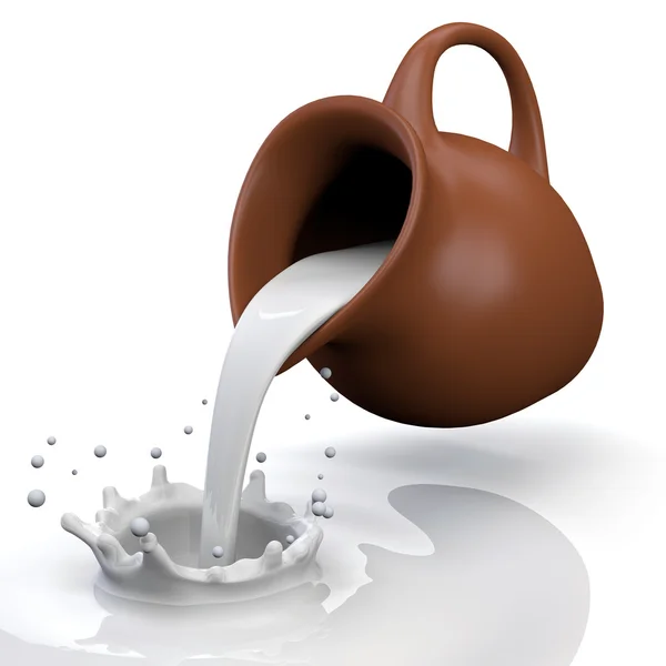 Milk pitcher — Stock Photo, Image