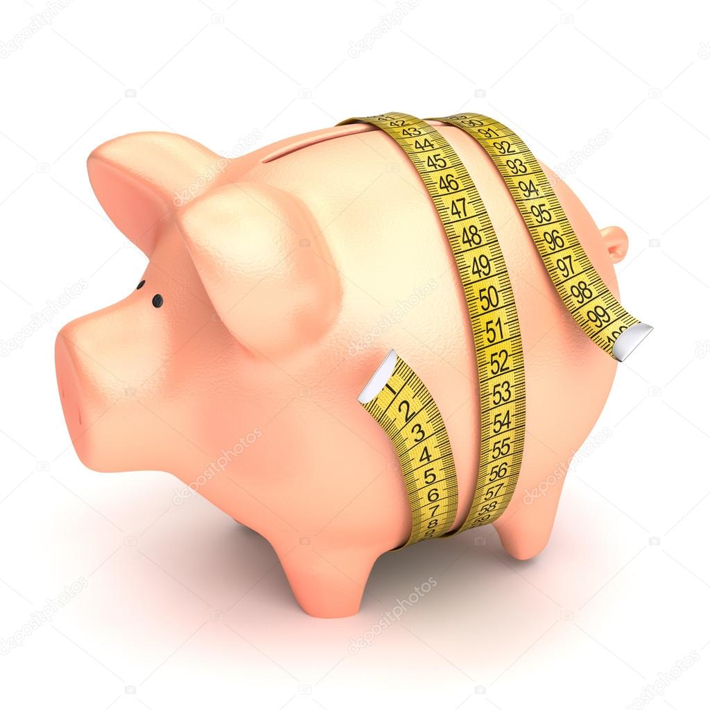 Piggy bank concept