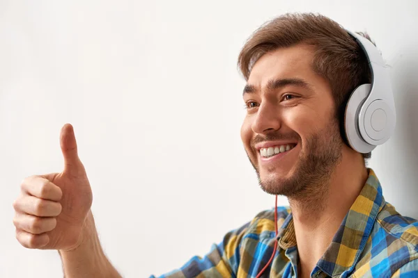 Sentirse muy bien con la música . — Foto de Stock