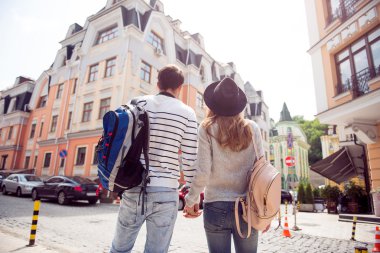 Modern gençlerin büyük bir şehirde